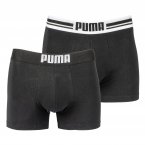 Lot de 2 boxers Puma en coton stretch noir