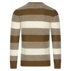 Pull manches longues Blend col rond marron