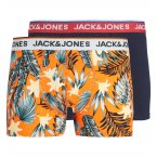 Lot de 2 Boxers Jack & Jones coton multicolore