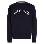 Sweat avec manches longues et col rond Tommy Hilfiger Big & Tall marine