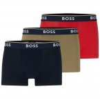 Lot de 3 Boxers Boss coton multicolores