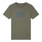 Tee-shirt à col rond Teddy Smith en coton kaki
