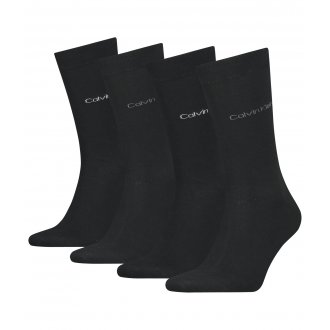 Lot de 4 paires de chaussettes Calvin Klein noires