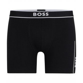 Boxer Boss coton noir