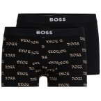 Lot de 2 Boxers Boss coton noir