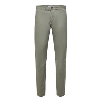Pantalon Selected en coton biologique vert
