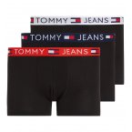 Lot de 3 Boxers Tommy Jeans coton noirs