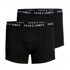 Lot de 2 boxers Jack & Jones en coton stretch noir