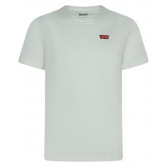 T-shirt avec logo brodé Levi's® coton blanc avec manches courtes et col rond