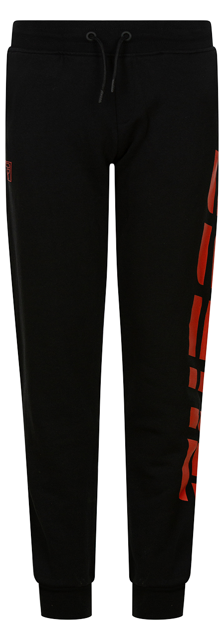 Pantalon de jogging coupe slim Guess en coton noir