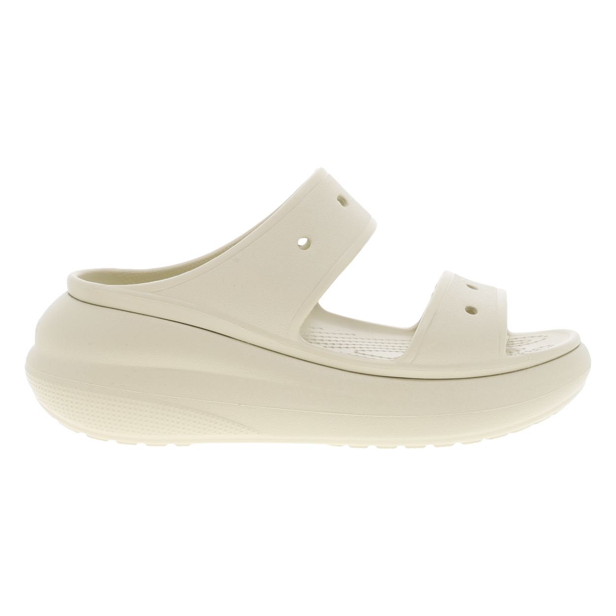 Mules FEMME Crocs Classic Crush Sandal beige