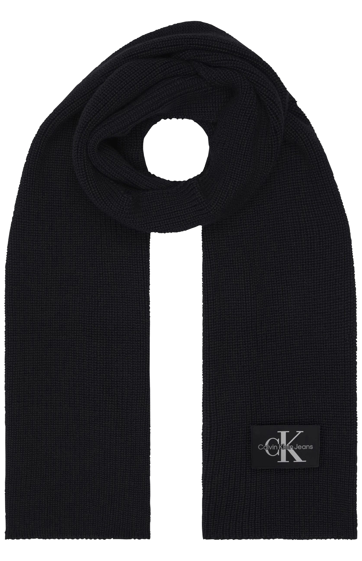 Echarpe Calvin Klein laine noire