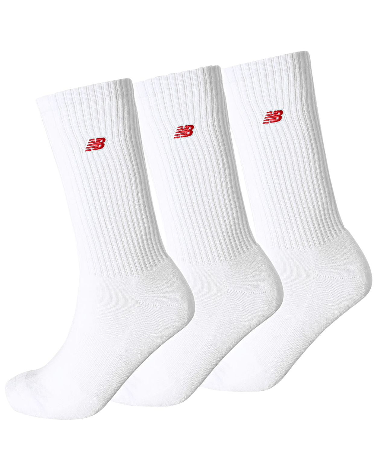 chaussettes hautes new balance blanches
