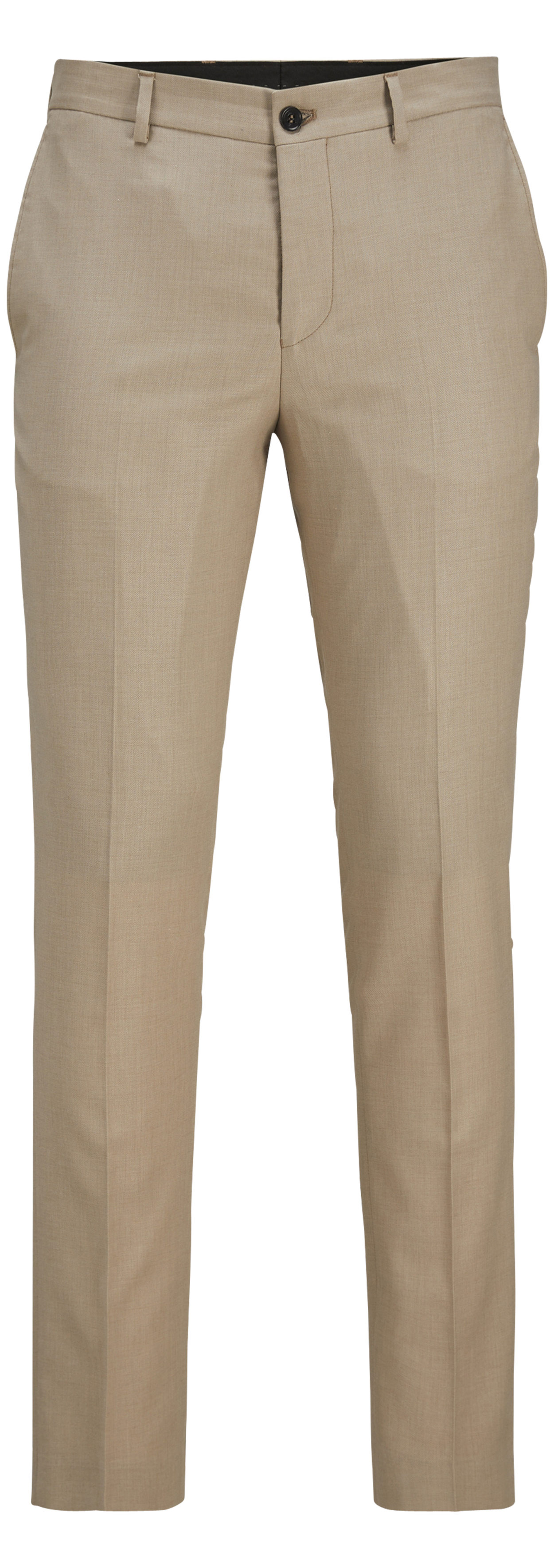 Pantalon Premium laine mélangée beige