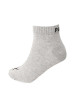 Thumbnail Lots de 3 paires de chaussettes anthracite grises et blanches en coton - Image 2