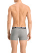 Thumbnail Lot de 2 boxer en coton anthracite et noir à bande élastiquée brodée - Image 7