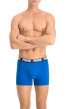 Thumbnail Lot de deux boxers bleus unis avec tailles élastiquées marine et marque blanche - Image 5