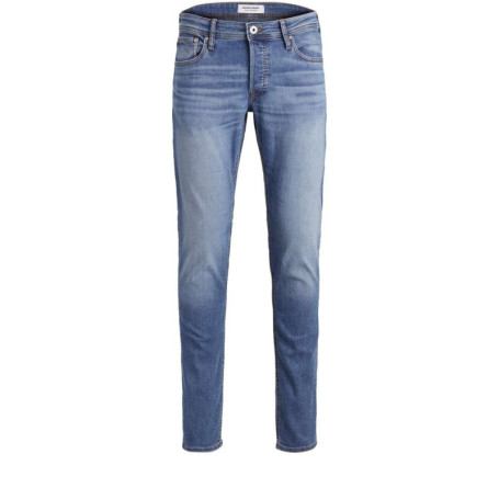 Jean avec effet délavé pour homme bleu slim...
