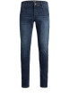 Thumbnail Jean avec effet délavé pour homme indigo slim intermédiaire