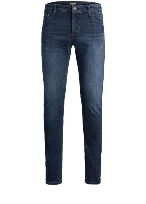 Jean avec effet délavé pour homme indigo slim intermédiaire