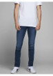 Thumbnail Jean avec effet délavé pour homme indigo slim intermédiaire - Image 3