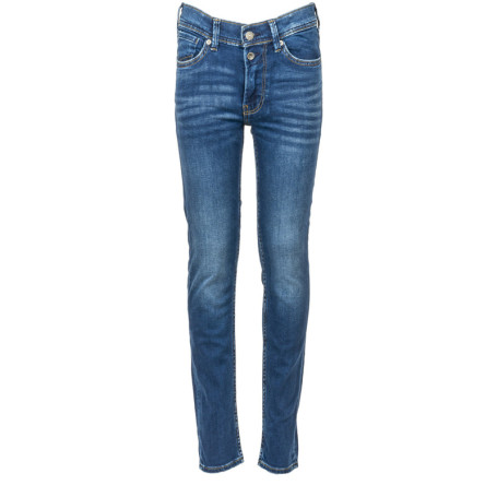Jean bleu en coton avec une coupe skinny et...