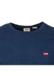 Thumbnail T-shirt bleu uni avec une coupe droite un col rond et des manches courtes - Image 4