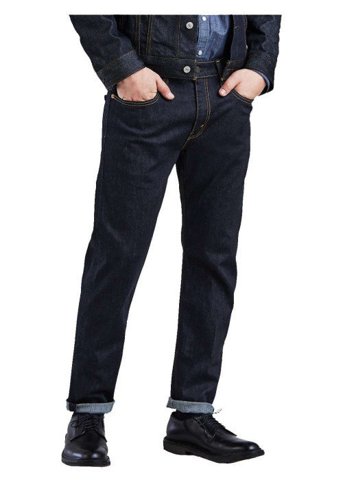 Jean 502® Levi'® Original en coton uni avec une taille basse