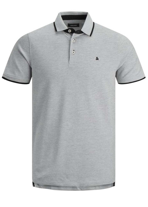 Polo PAULOS en coton avec une coupe droite, un col boutonné et logo brodé