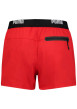 Thumbnail Short de bain rouge uni avec une coupe regular fit et une poche arrière - Image 4