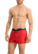 Thumbnail Short de bain rouge uni avec une coupe regular fit et une poche arrière - Image 7