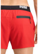 Thumbnail Short de bain rouge uni avec une coupe regular fit et une poche arrière - Image 9