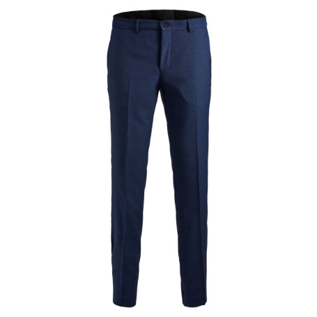 Pantalon Chino bleu avec une coupe droite à...
