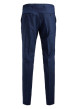 Thumbnail Pantalon Chino bleu avec une coupe droite à fermeture zippée boutonnée - Image 2