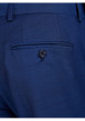 Thumbnail Pantalon Chino bleu avec une coupe droite à fermeture zippée boutonnée - Image 4