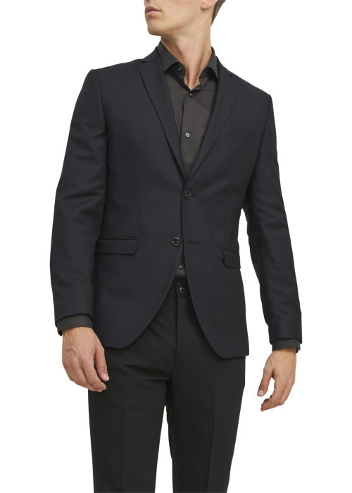 Veste blazer Jack & Jones Premium en laine mélangée noire