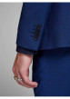 Thumbnail Veste bleue à coupe ajustée à col à revers et fermeture boutonnée - Image 7
