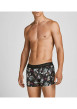 Thumbnail Lot de 3 Boxers classique en coton marine uni avec une taille élastiquée - Image 8