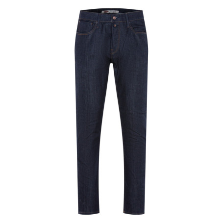 Jean 5 poches skinny en coton brut uni