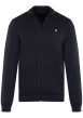 Thumbnail Gilet anthracite uni 100% coton coupe régular avec un col cheminée