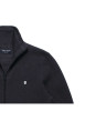 Thumbnail Gilet anthracite uni 100% coton coupe régular avec un col cheminée - Image 3