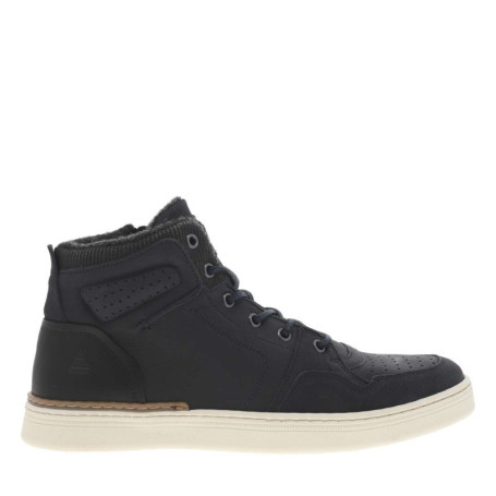 Boots noires en cuir