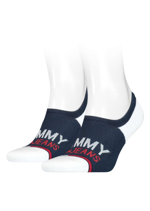 Lot de 2 paires de chaussettes marines en coton
