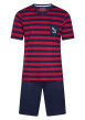 Thumbnail Pyjama court marine en coton