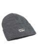 Thumbnail Bonnet gris uni à revers avec logo batwing brodé à l'avant