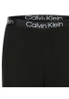 Thumbnail Pantalon de jogging d'intérieur noir coupe slim uni avec ceinture élastiqué - Image 3
