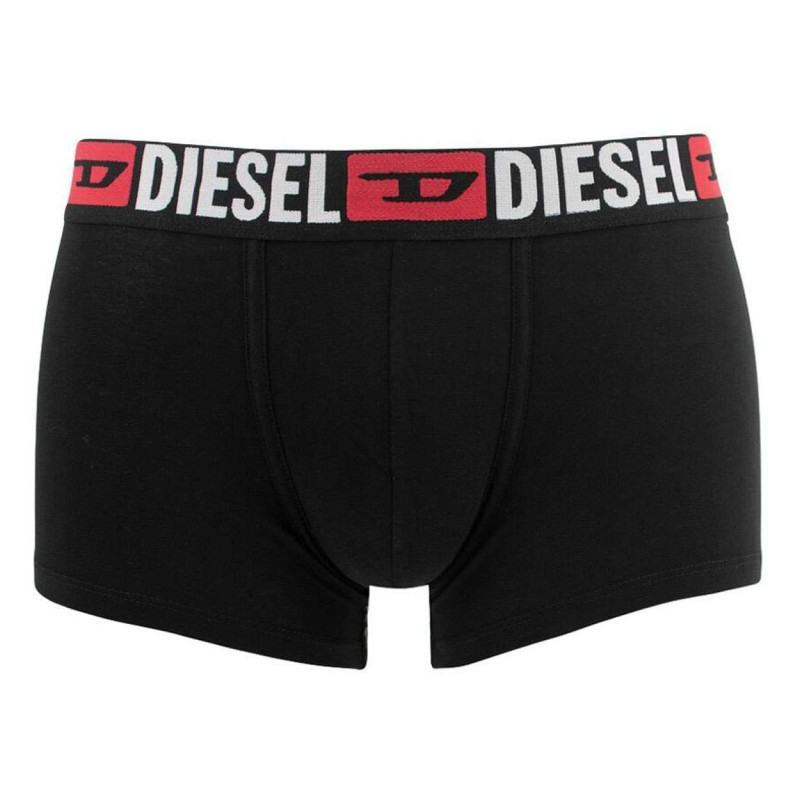 Diesel - Lot De 3 Boxers Multicolores En Coton Avec Taille élastiquée Et Marque - Multicolore