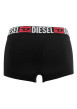 Thumbnail Lot de 3 Boxers multicolores en coton avec taille élastiquée et marque - Image 2