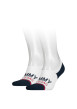 Thumbnail Lot de 2 paires de socquettes blanches en coton uni