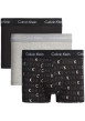 Thumbnail Lot de 3 Boxers noirs avec inscriptions Calvin Klein pour homme en coton - Image 3